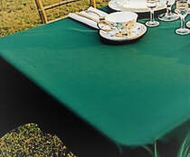 Žalių staltiesių nuoma